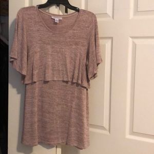 Large Motherhood Maternity Knit top